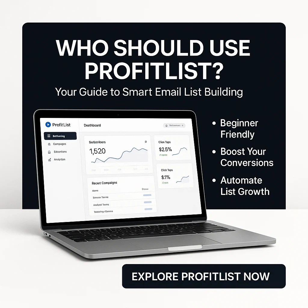 Who Should Use ProfitList? A Clear Guide to Finding Your Perfect Email Marketing Solution featured image
