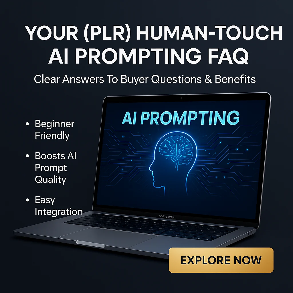 Your Top (PLR) Human-Touch AI Prompting FAQ: Answers to All Buyer Questions featured image